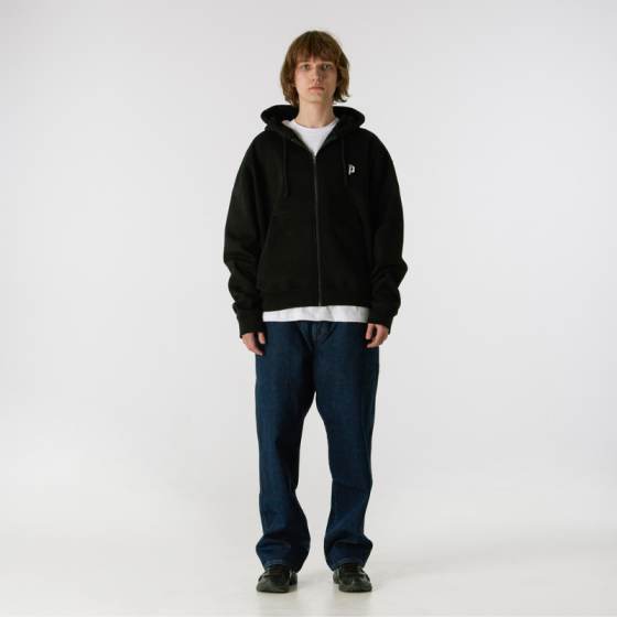 Худи На Молнии Postaments P Logo post-plogohd-24 (black)