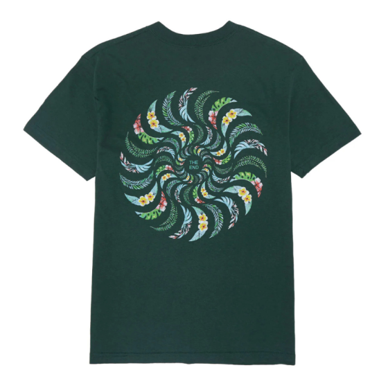 Футболка Spitfire Floral Classic Swirl sf26-florforest (forest)