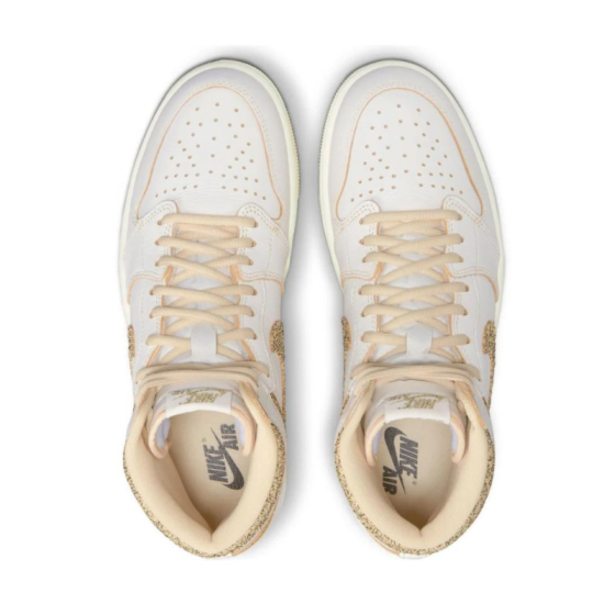 Кроссовки Jordan Air Jordan 1 Retro High Og Craft "Vibrations Of Naija" FD8631-100 (sail-pale vanill