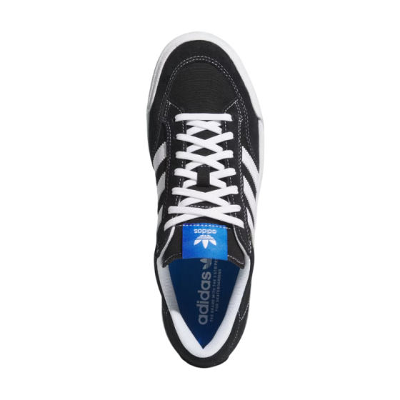 Кеды adidas Skateboarding Nora HQ7537 (core black-cloud white-blue bird)