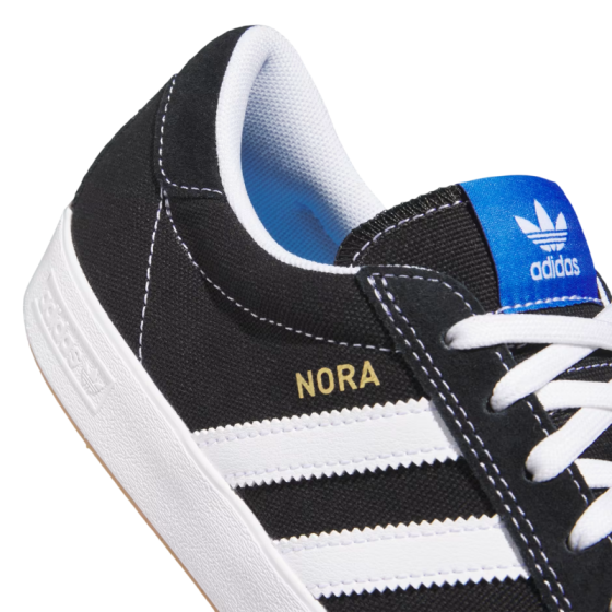 Кеды adidas Skateboarding Nora HQ7537 (core black-cloud white-blue bird)