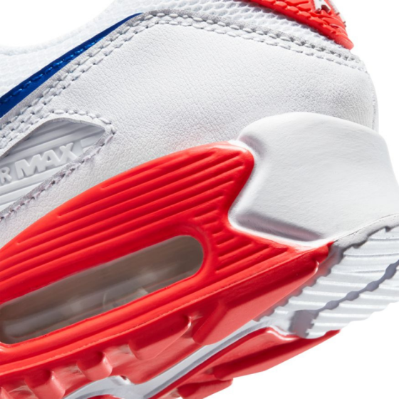 Кроссовки Женские Nike W Air Max 90 CT1039-100 (white-racer blue)