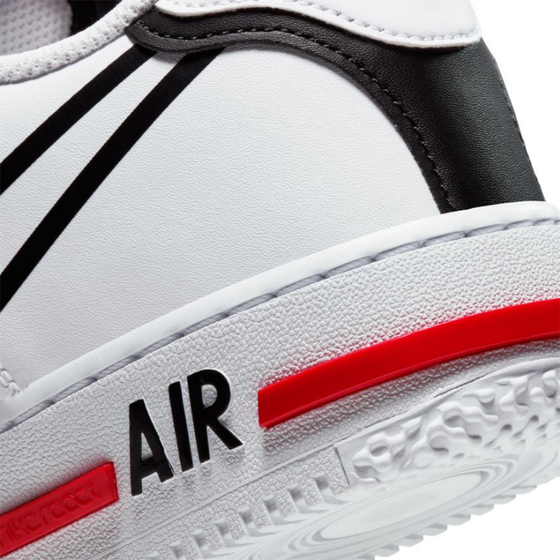 Air force one react discount blanche