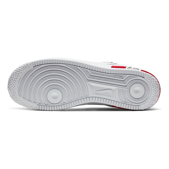 Кроссовки Nike Air Force 1 React CD4366-100 (white-black-university red)