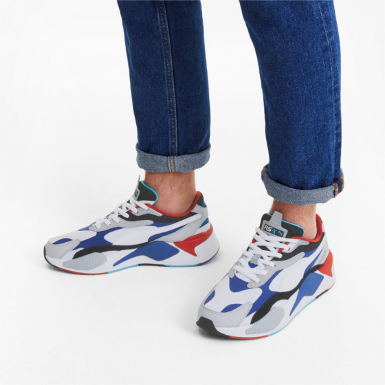Кроссовки Puma RS-X3 Puzzle 371570-05 (white-dazzling blue)