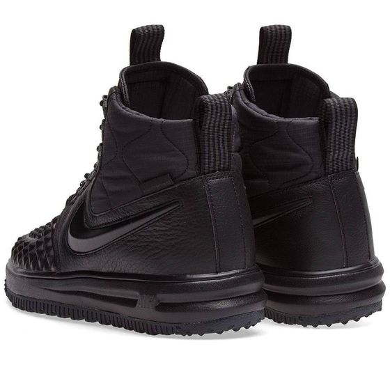Кроссовки детские зимние Nike Lunar Force 1 Duckboot 17 GS 922807-001 (black-anthracite)