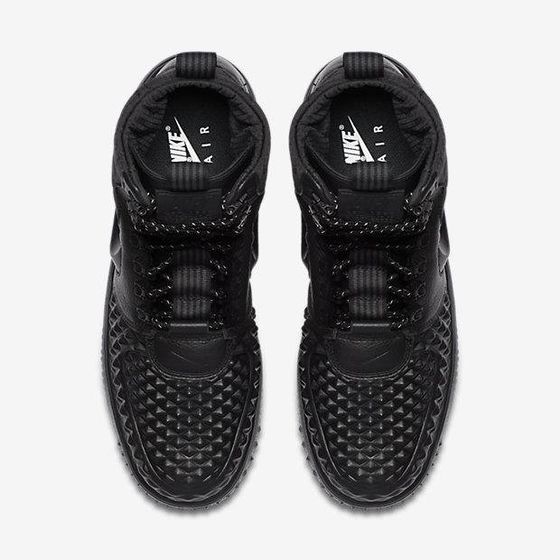 Кроссовки детские зимние Nike Lunar Force 1 Duckboot 17 GS 922807-001 (black-anthracite)