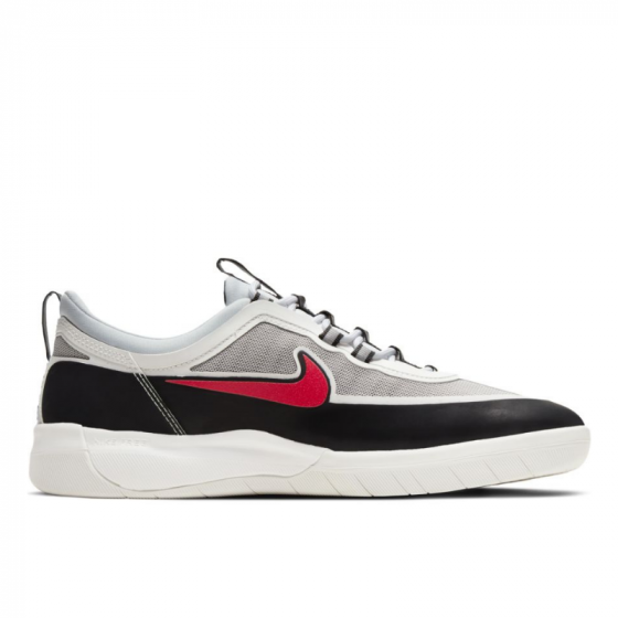 Кеды Nike SB Nyjah Free 2 BV2078-002 (black-sport red-metallic silver)
