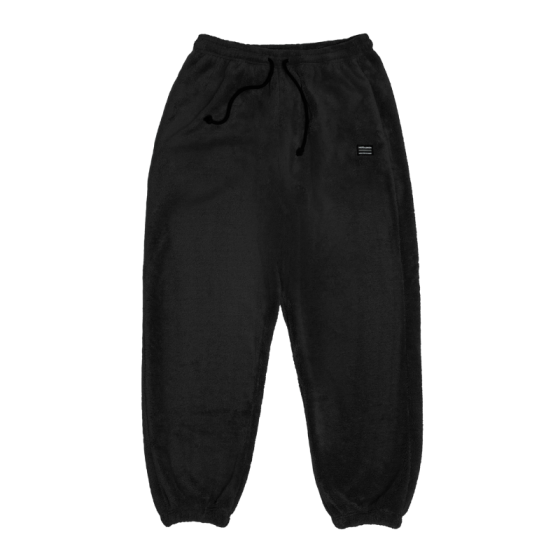 Штаны Hardlunch Fur Pants 8024000021 (черный)