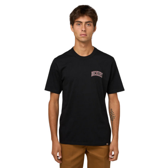 Футболка Dickies Aitkin Chest Tee Ss DK0A4Y8OL251 (black-tibetan red)