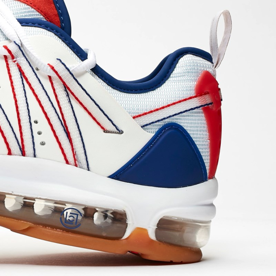 Кроссовки Nike Air Max 97 Heaven X Clot AO2134-101 (white sail-deep royal blue)