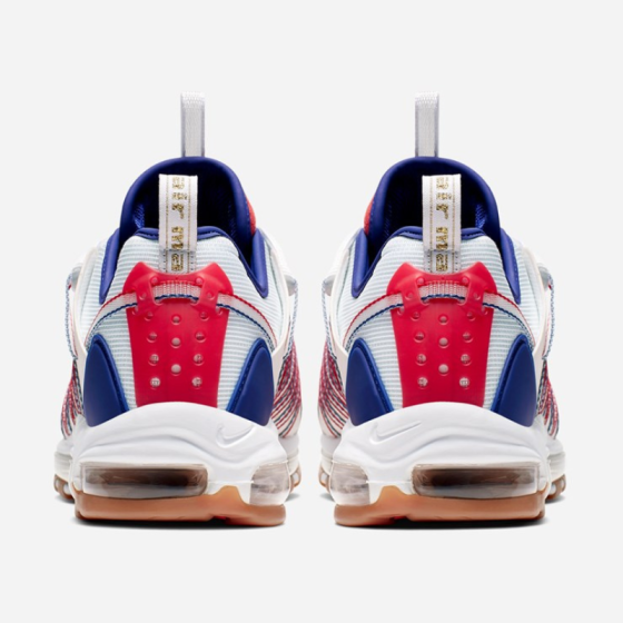 Кроссовки Nike Air Max 97 Heaven X Clot AO2134-101 (white sail-deep royal blue)