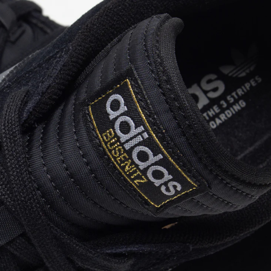 Кеды adidas Skateboarding Busenitz Indoor Super HQ4700 (core black-grey four-grey two)