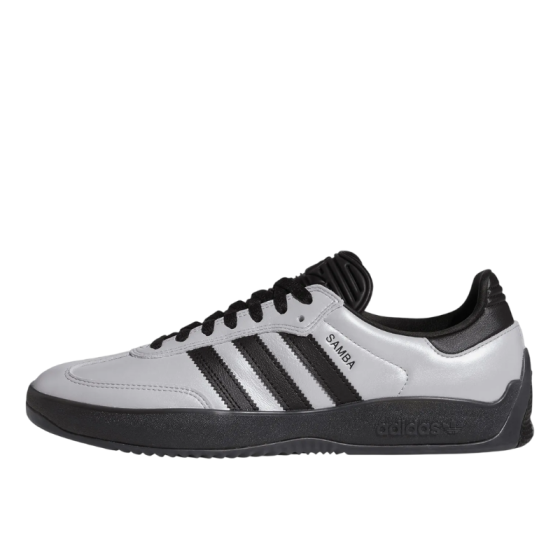Кеды adidas Skateboarding Puig Samba HQ4747 (silver metallic-core black)