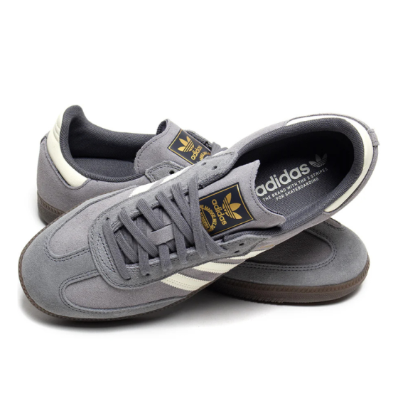 Кроссовки adidas Skateboarding Samba ADV HQ7541 (grey-cream white)