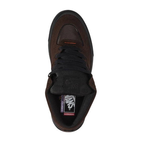 Кеды Vans Skate Half Cab Wafflecup VN000D9ZY49 (brown-black)
