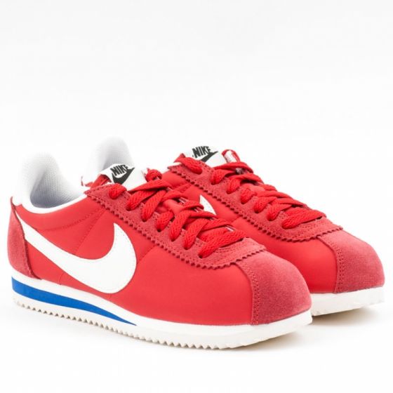 Кроссовки женские Nike Wmns Classic Cortez Nylon Premium 882258-600 (university red-sail)