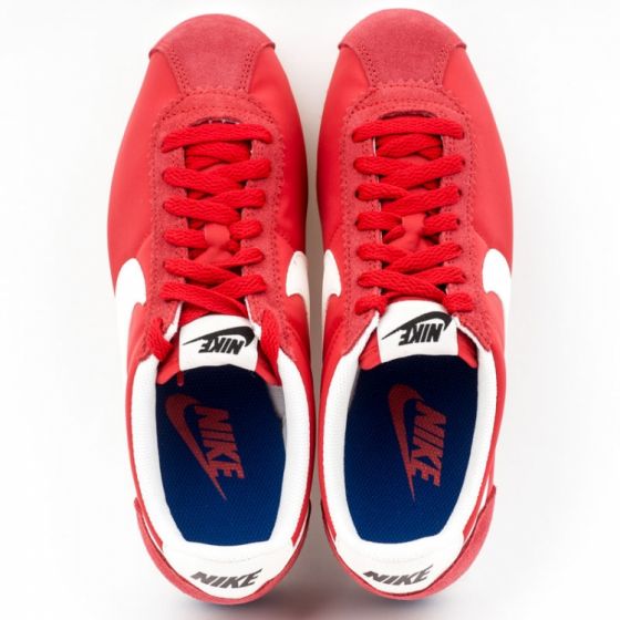 Кроссовки женские Nike Wmns Classic Cortez Nylon Premium 882258-600 (university red-sail)