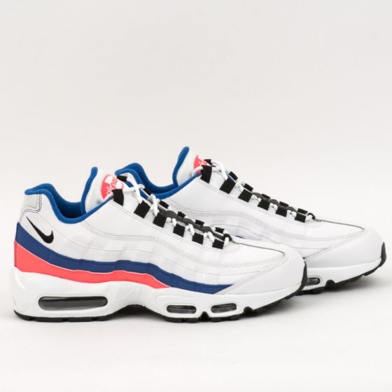 Кроссовки Nike Air Max 95 Essential 749766-106 (white-black-solar red)