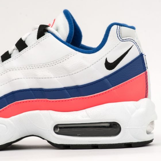 Кроссовки Nike Air Max 95 Essential 749766-106 (white-black-solar red)