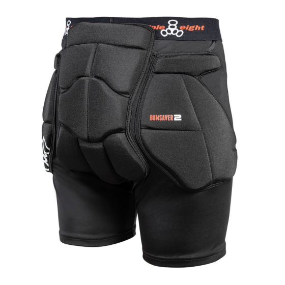 Защита Бедер Triple 8 Bumsaver-2 T8-BS (black)