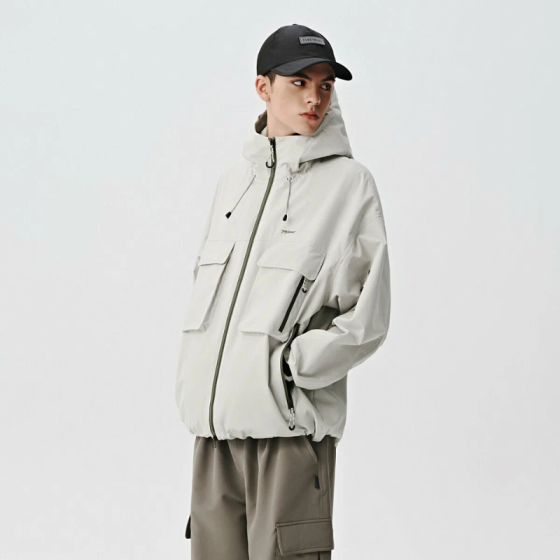 Ветровка 714Street C Windbreaker 421573lgry (light grey)