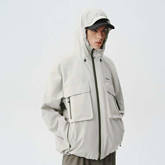 Ветровка 714Street C Windbreaker 421573lgry (light grey)