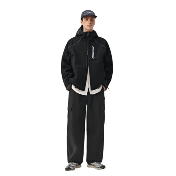 Ветровка 714Street B Windbreaker 421586blk (black)