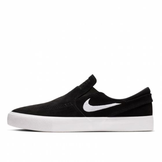 Слипоны Nike SB Zoom Janoski Slip RM AT8899-002 (black-white-white)