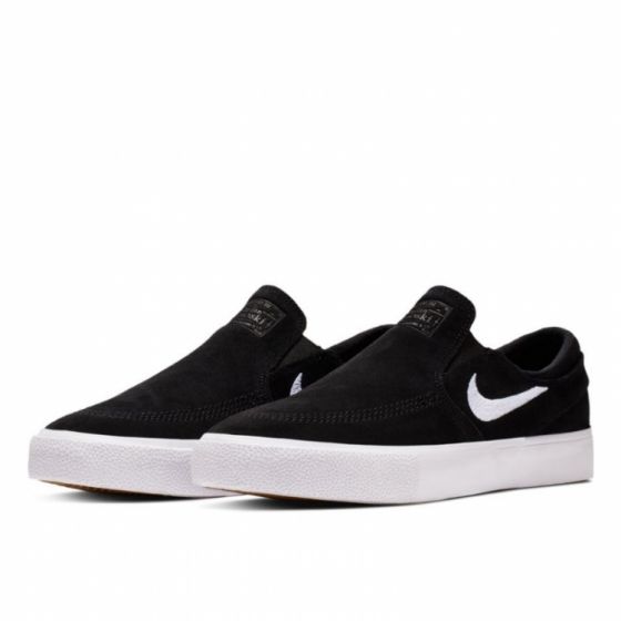 Слипоны Nike SB Zoom Janoski Slip RM AT8899-002 (black-white-white)
