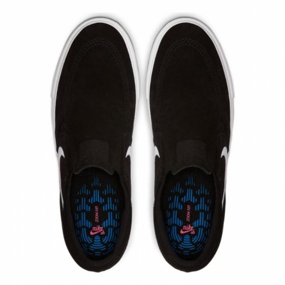 Слипоны Nike SB Zoom Janoski Slip RM AT8899-002 (black-white-white)