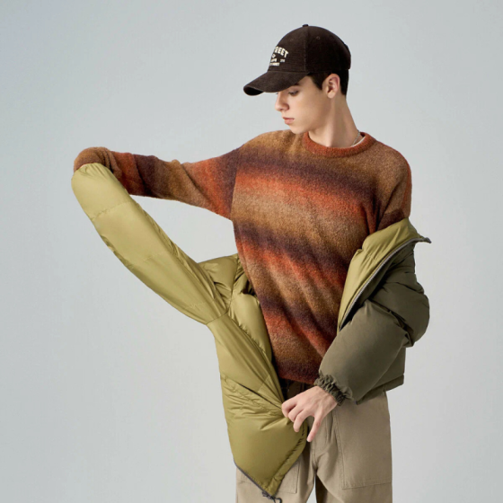 Куртка 714Street Reversible Hooded Jacket 421678khklgrn (olive-light green)