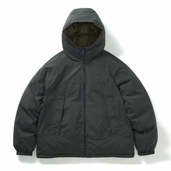 Куртка 714Street Reversible Hooded Jacket 421678dnvybrw (grey-brown)