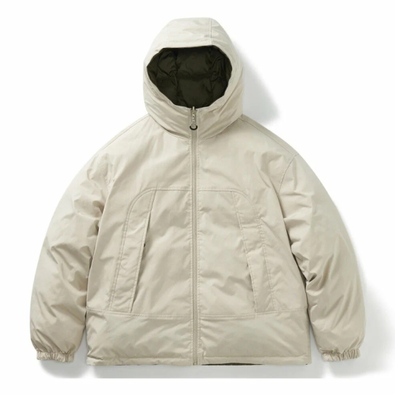 Куртка 714Street Reversible Hooded Jacket 421678beibrw (beige-brown)