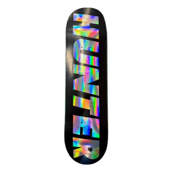 Дека Hunter Skateboards Chrome hun26-chr-blk (black-chrome)