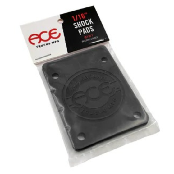 Подкладки Для Скейтборда Ace Trucks Shock Pads 1/16 AXS6K4Z (black)
