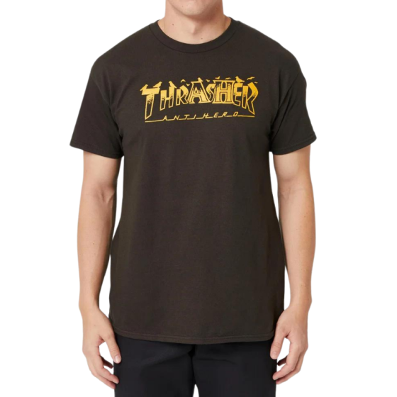 Футболка Thrasher Pigeon Mag 311618dchoc (dark chocolate)
