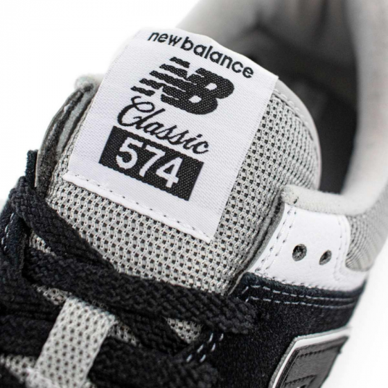 Кроссовки New Balance 574 ML574SSN (black-white)