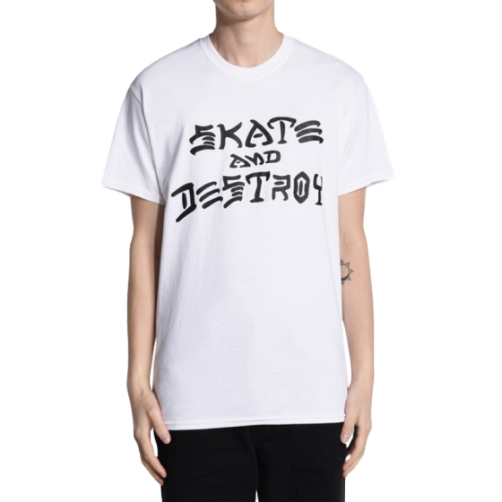 Футболка Thrasher Skate And Destroy 311003 (white)
