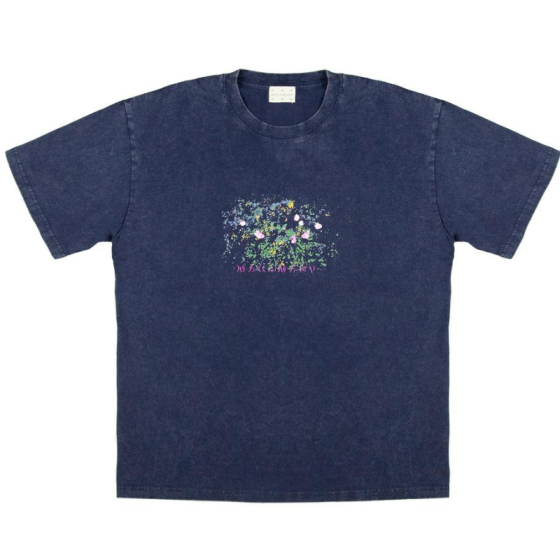 Футболка Magamaev Blossom mag26-bloteeblu (blue dyed)