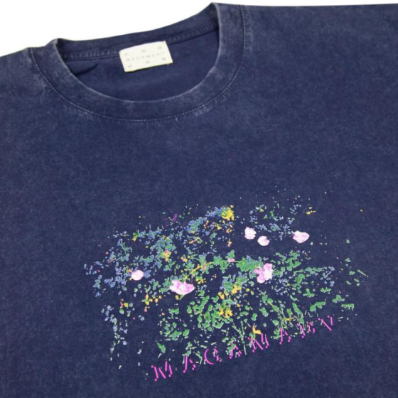 Футболка Magamaev Blossom mag26-bloteeblu (blue dyed)