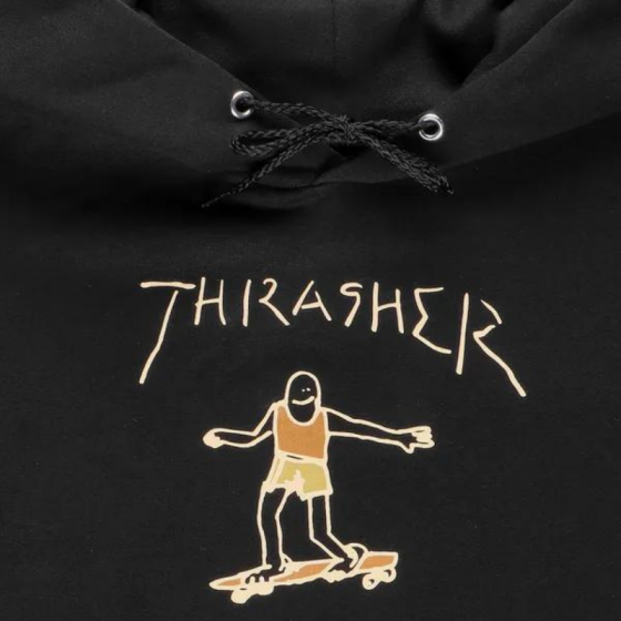 Худи Thrasher Gonz 314289 (black-brown)
