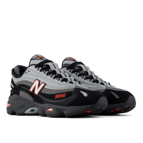 Кроссовки New Balance 1000 U10004HL (black-grey-neo flame)