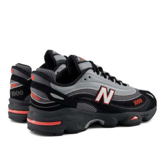 Кроссовки New Balance 1000 U10004HL (black-grey-neo flame)