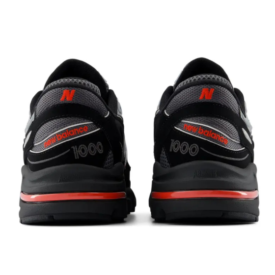 Кроссовки New Balance 1000 U10004HL (black-grey-neo flame)