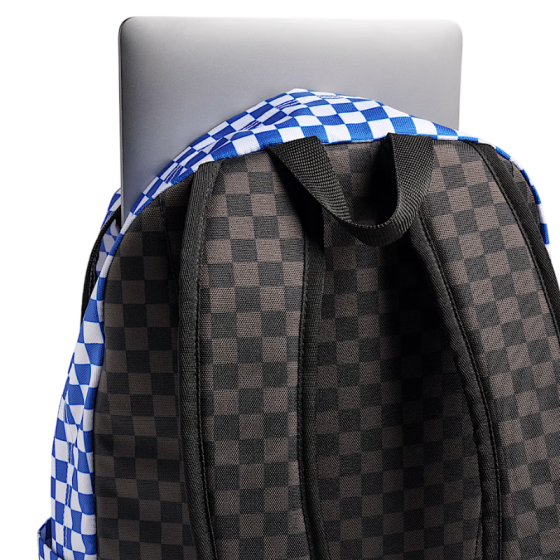 Рюкзак Vans Old Skool Check Backpack VN000H4W5RR (black-blue)