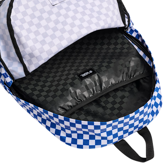 Рюкзак Vans Old Skool Check Backpack VN000H4W5RR (black-blue)