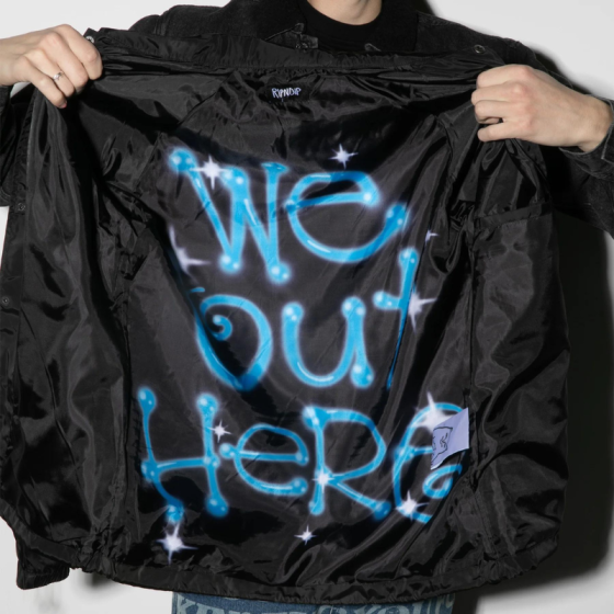 Коуч Ripndip Sprinkles Coaches Jacket RND9904 (black)