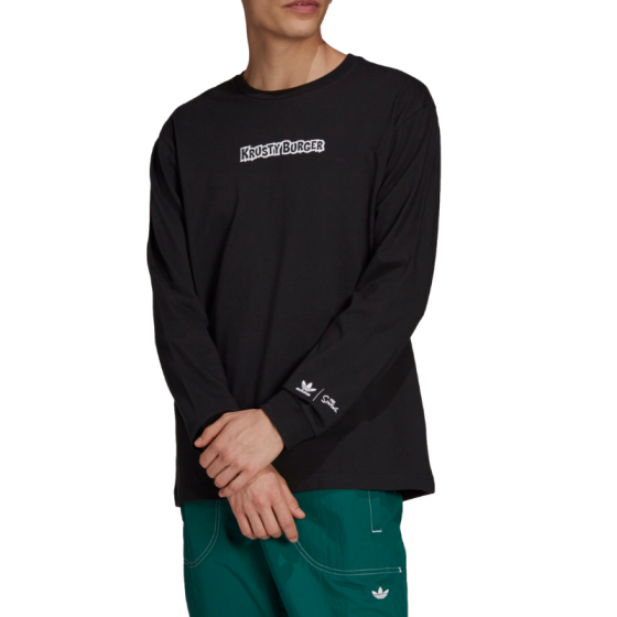 Лонгслив adidas Originals Simpsons Krusty Burger HA5819 (black)
