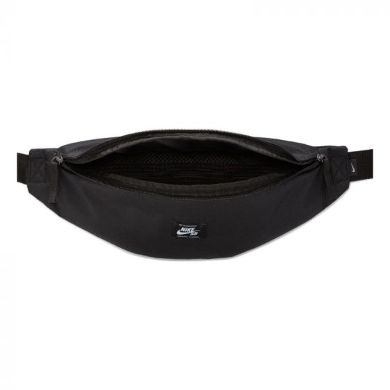 Сумка На Пояс Nike SB Heritage Woven Hip Pack BA6445-010 (black-black-white)